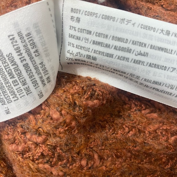 Abercrombie & Fitch Warm Brown Cardigan - Picture 7 of 7